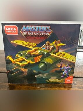 2018 Mega Construx Masters of the Universe 198 Pieces Wind Raider Attack New